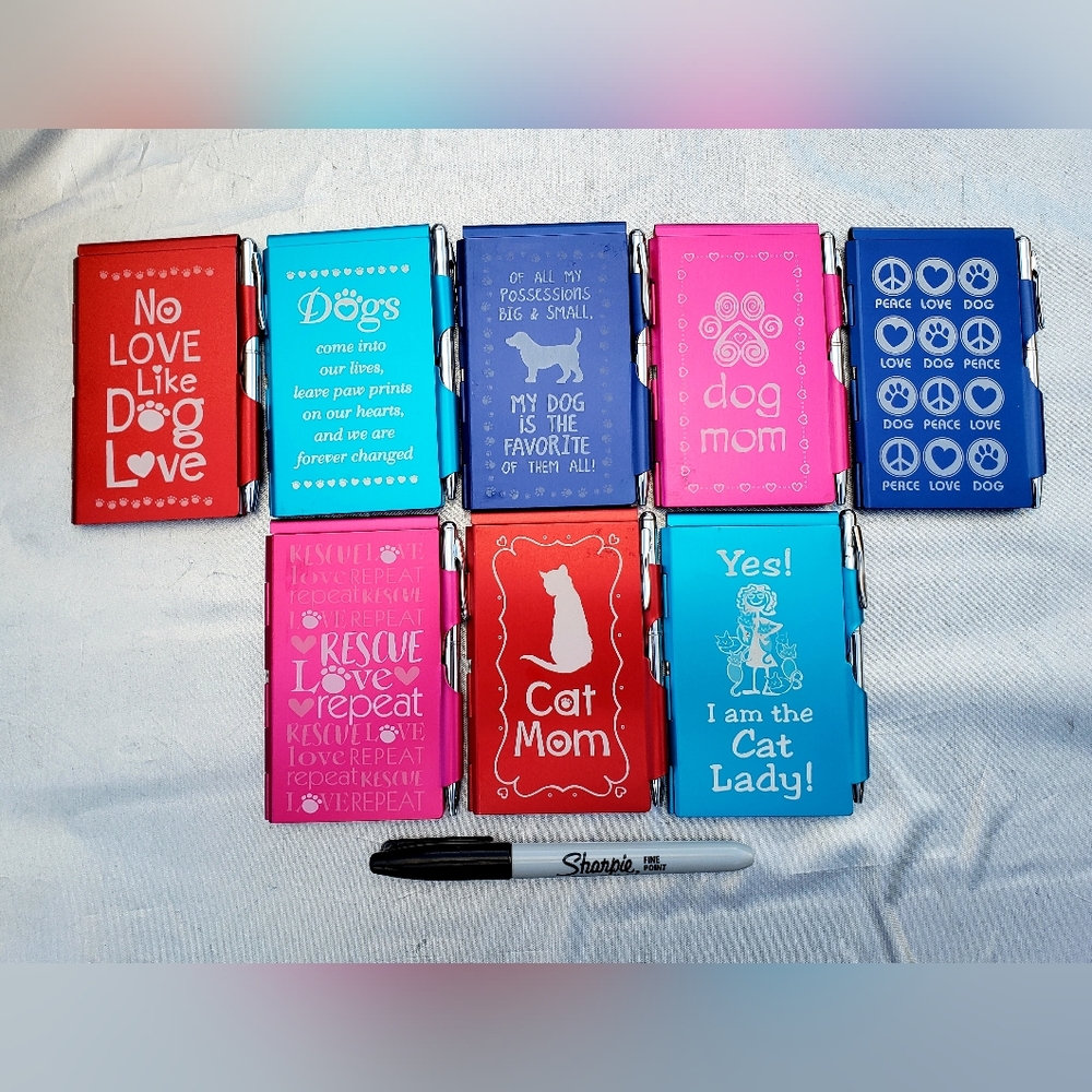 Wellspring mini notepad with pen